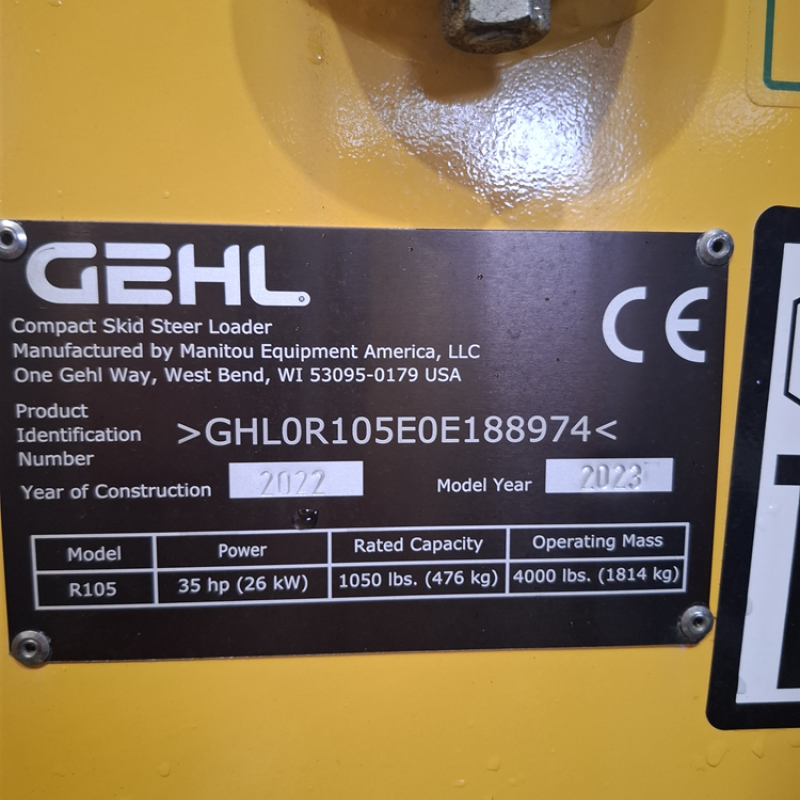 Kompaktlader Gehl GHEL R105