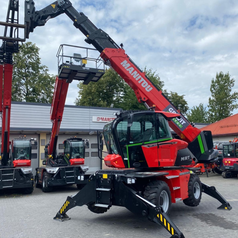 Drehbarer Teleskoplader Manitou MRT 1845 360 115 VISION