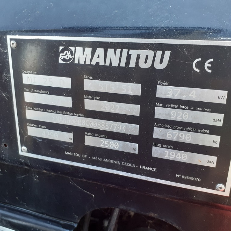 Maststapler Manitou MI25D