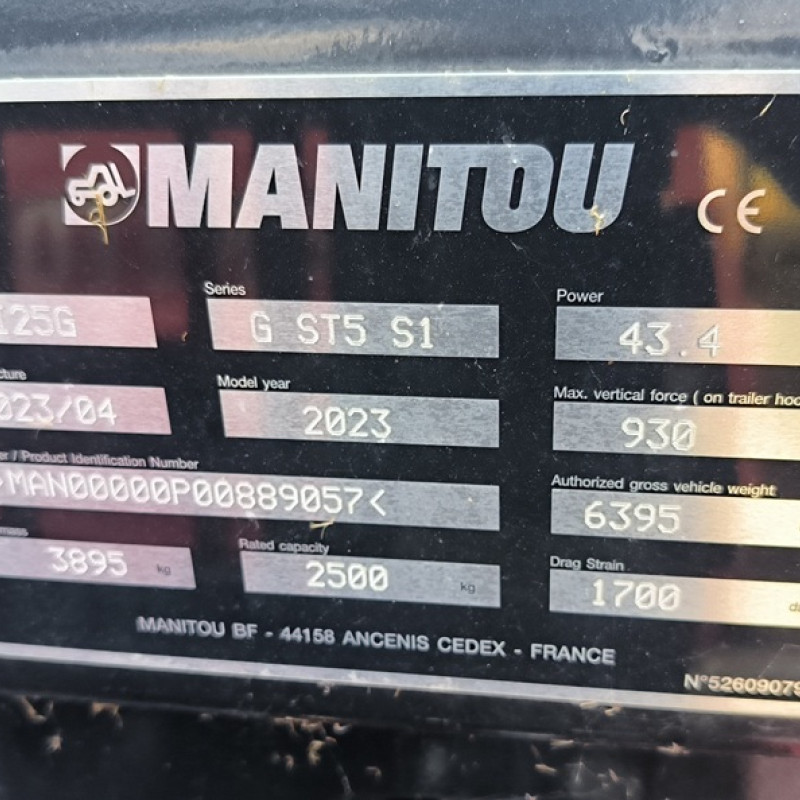 Maststapler Manitou MI 25 G ST5