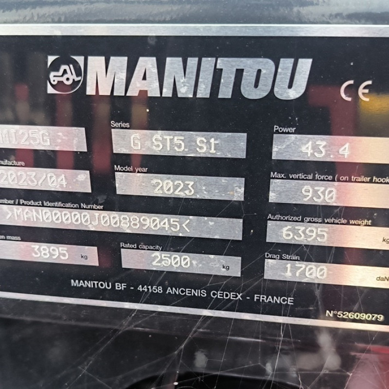 Maststapler Manitou MI 25 G ST5