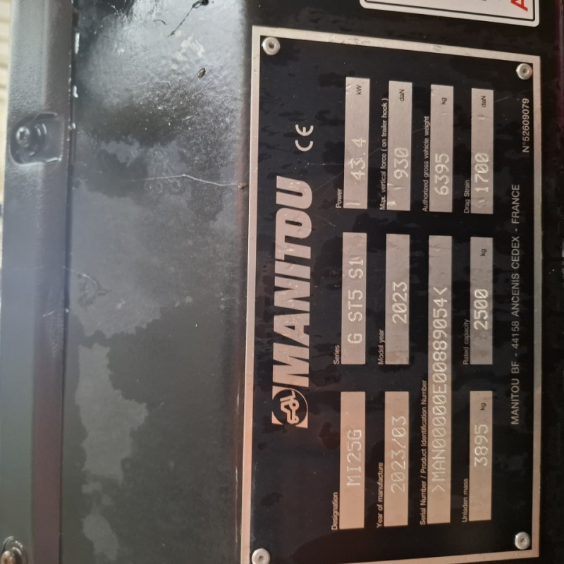 Maststapler Manitou MI25G