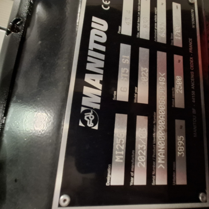 Maststapler Manitou MI25G