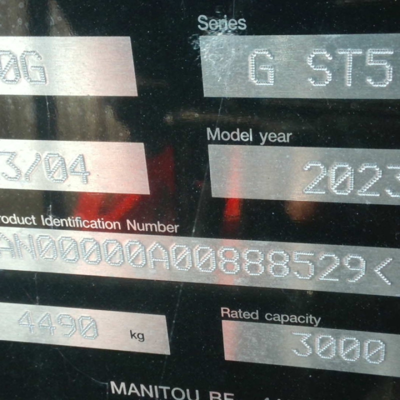 Maststapler Manitou MI30G ST5