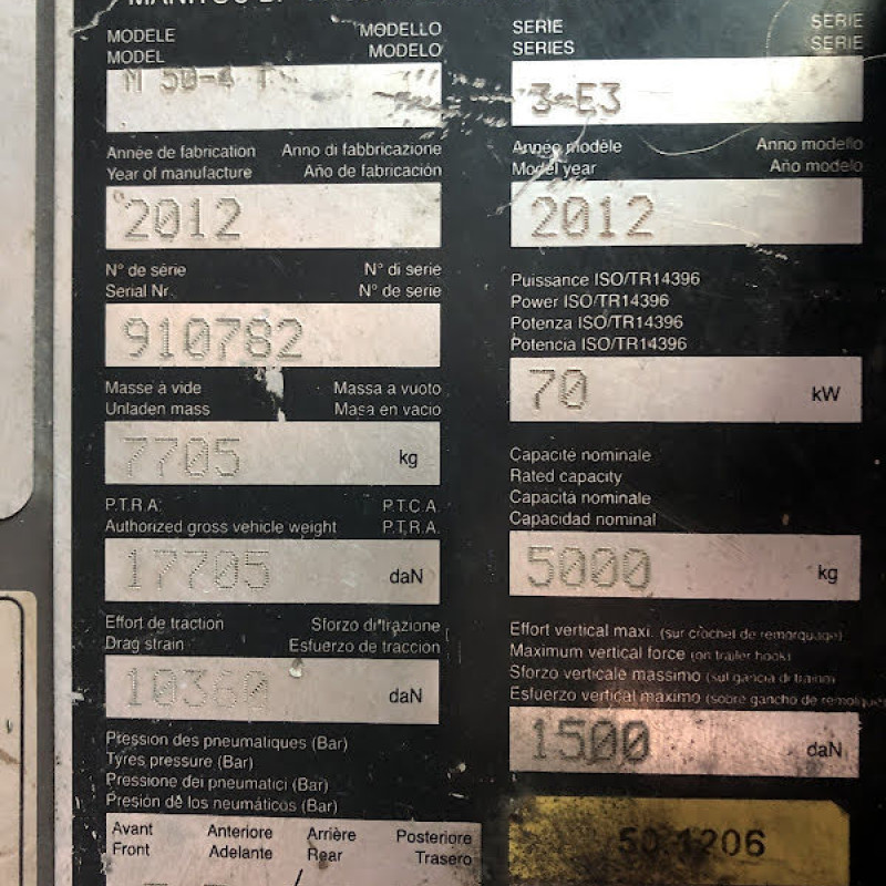 Maststapler Manitou M 50-4