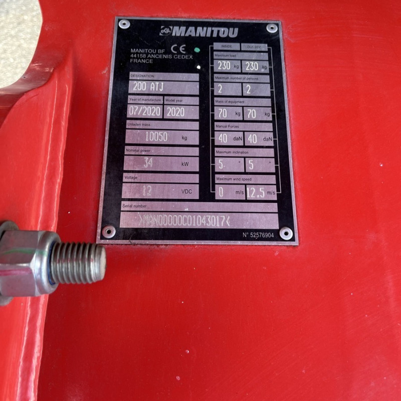 Hubarbeitsbühne Manitou 200ATJ