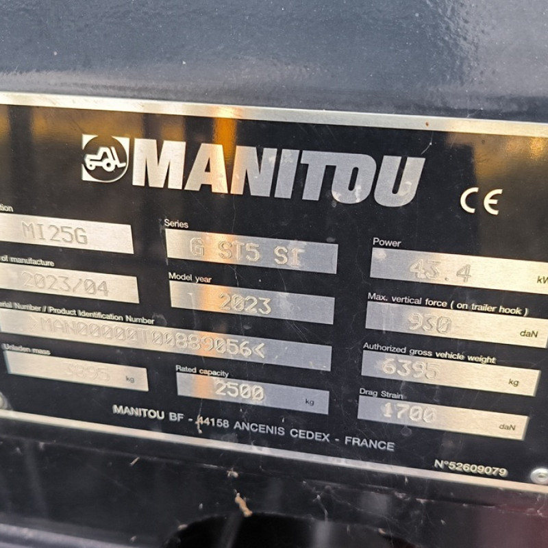 Maststapler Manitou MI 25 G ST5