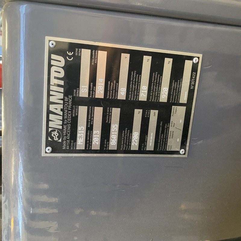 Maststapler Manitou ME315