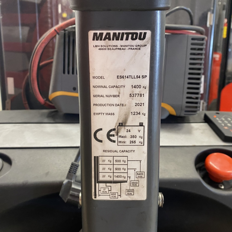 Lagertechnikgeräte Manitou ES614