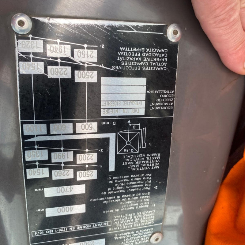 Wózek widłowy Manitou MI25G