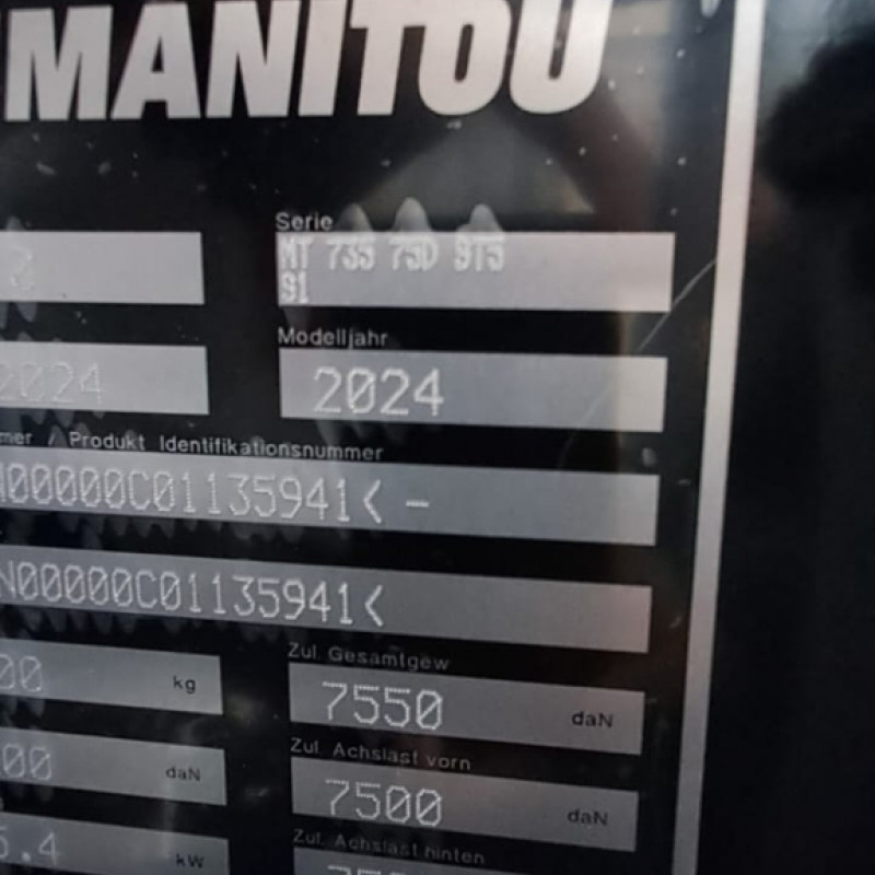 Teleskoplader Manitou MT735