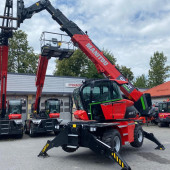 Drehbarer Teleskoplader Manitou MRT 1845 360 115 VISION