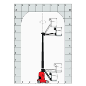 Hubarbeitsbühne Manitou 100VJR